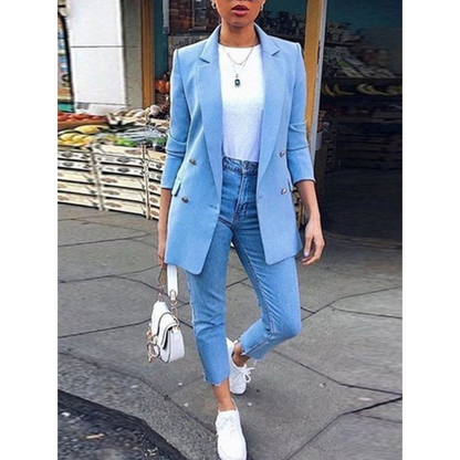 Blazer Mujer Medio Largo | Look Diario