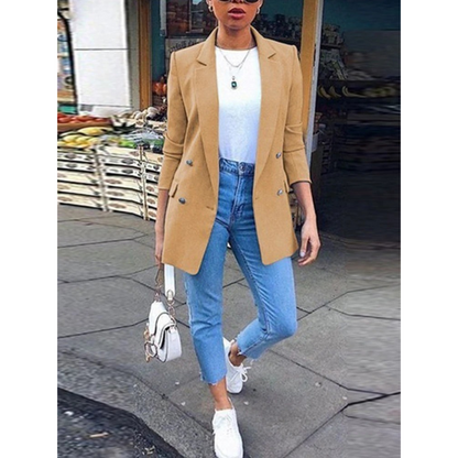 Blazer Mujer Medio Largo | Look Diario