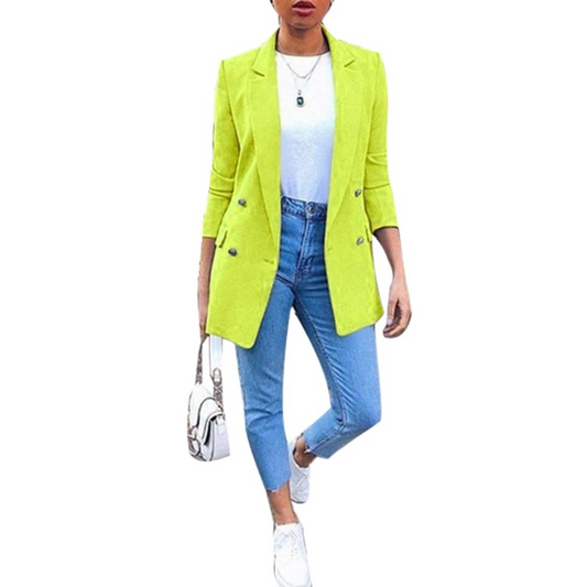 Blazer Mujer Medio Largo | Look Diario