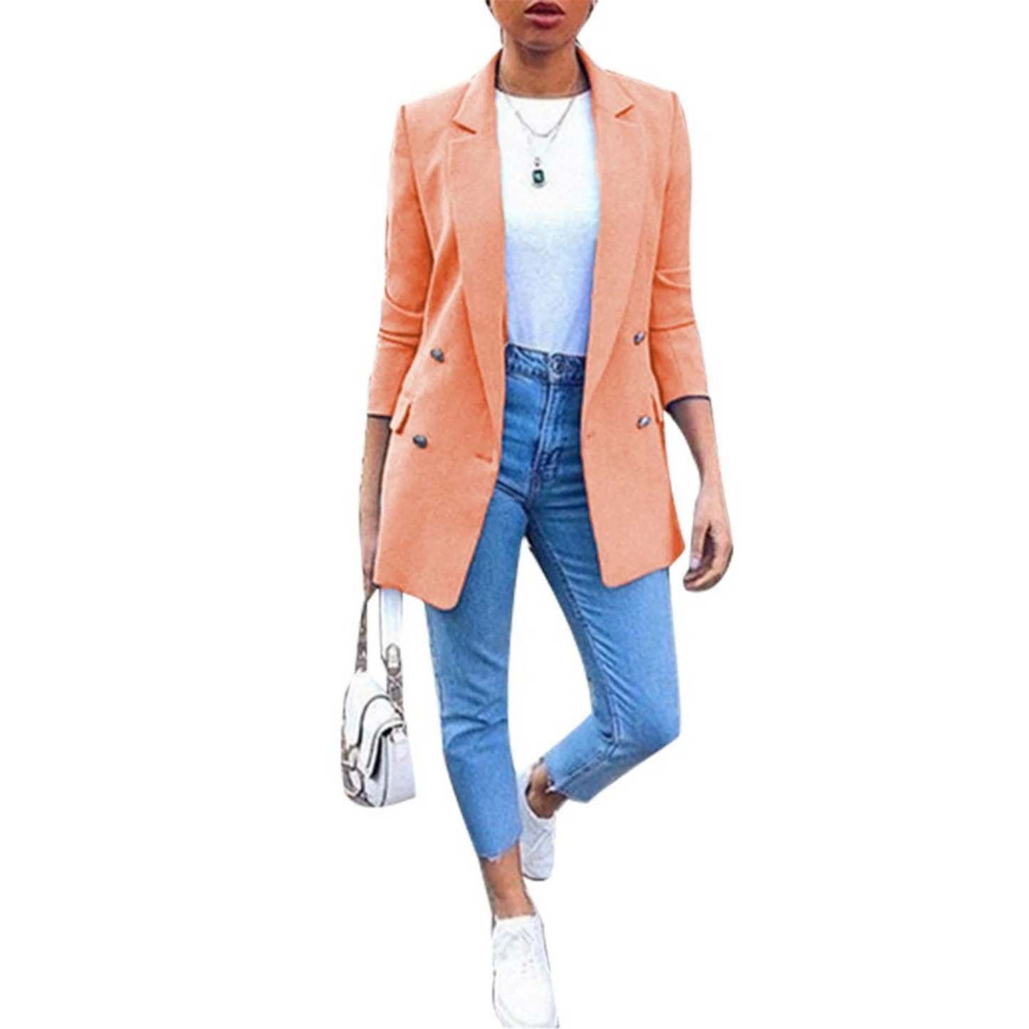 Blazer Mujer Medio Largo | Look Diario