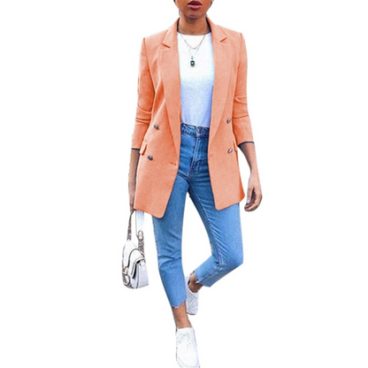 Blazer Mujer Medio Largo | Look Diario