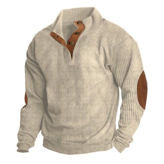 Suéter de Hombre para Exterior | Cuello con Botones