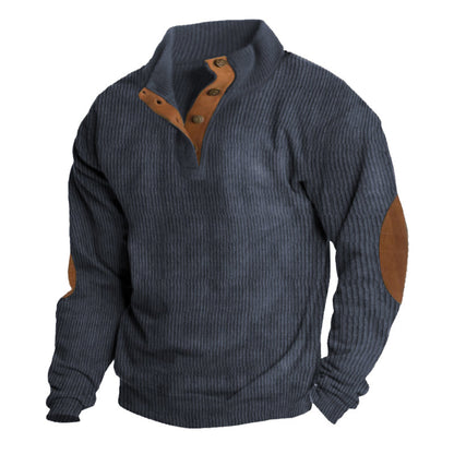 Suéter de Hombre para Exterior | Cuello con Botones