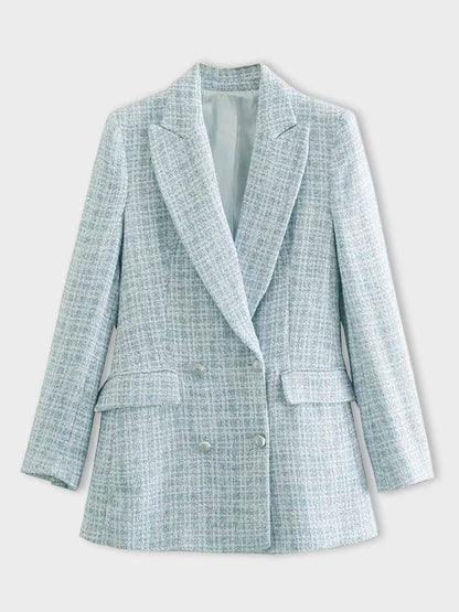 Blazer Mujer Tejido Texturizado | Estilo Entallado