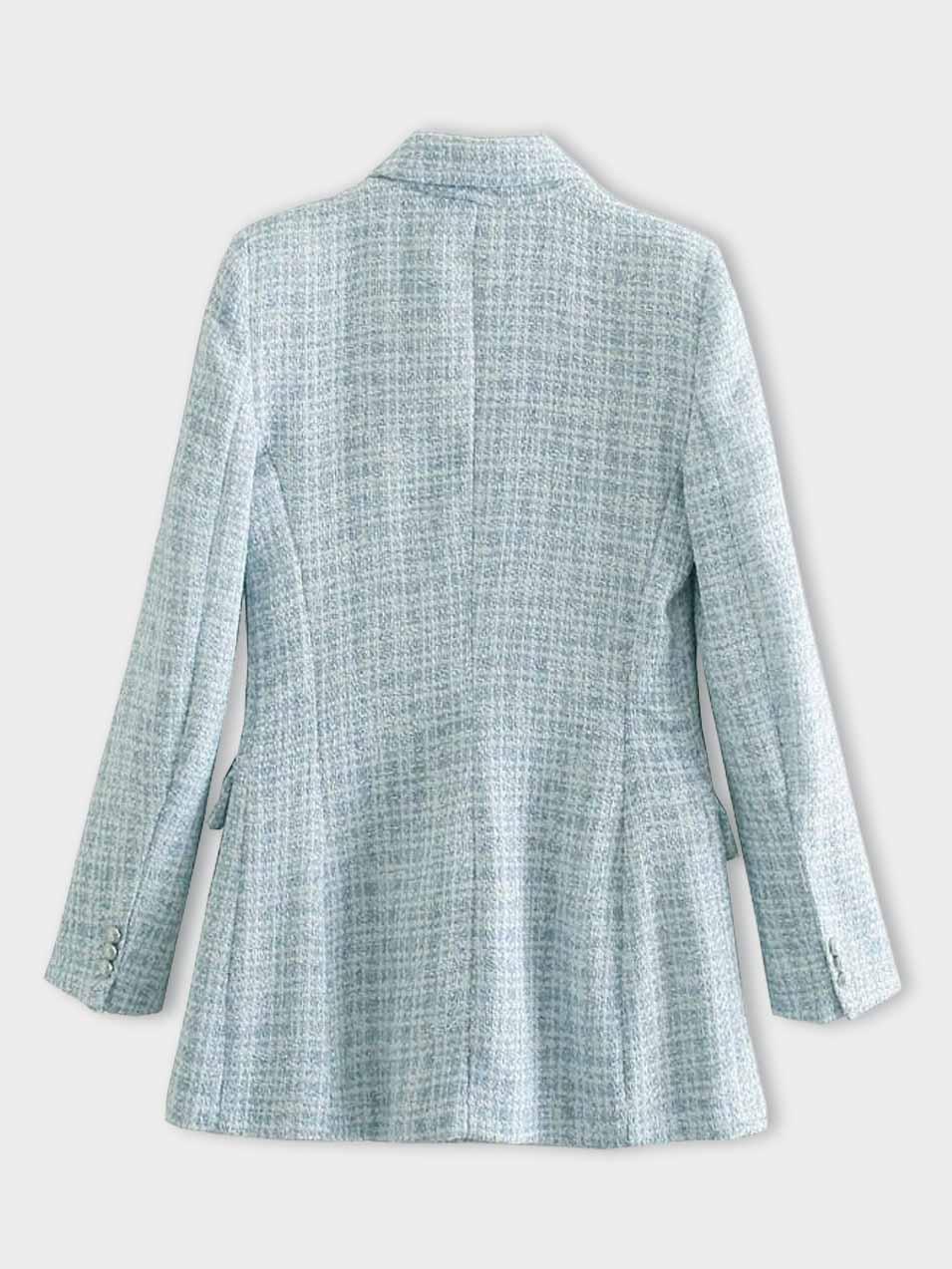 Blazer Mujer Tejido Texturizado | Estilo Entallado