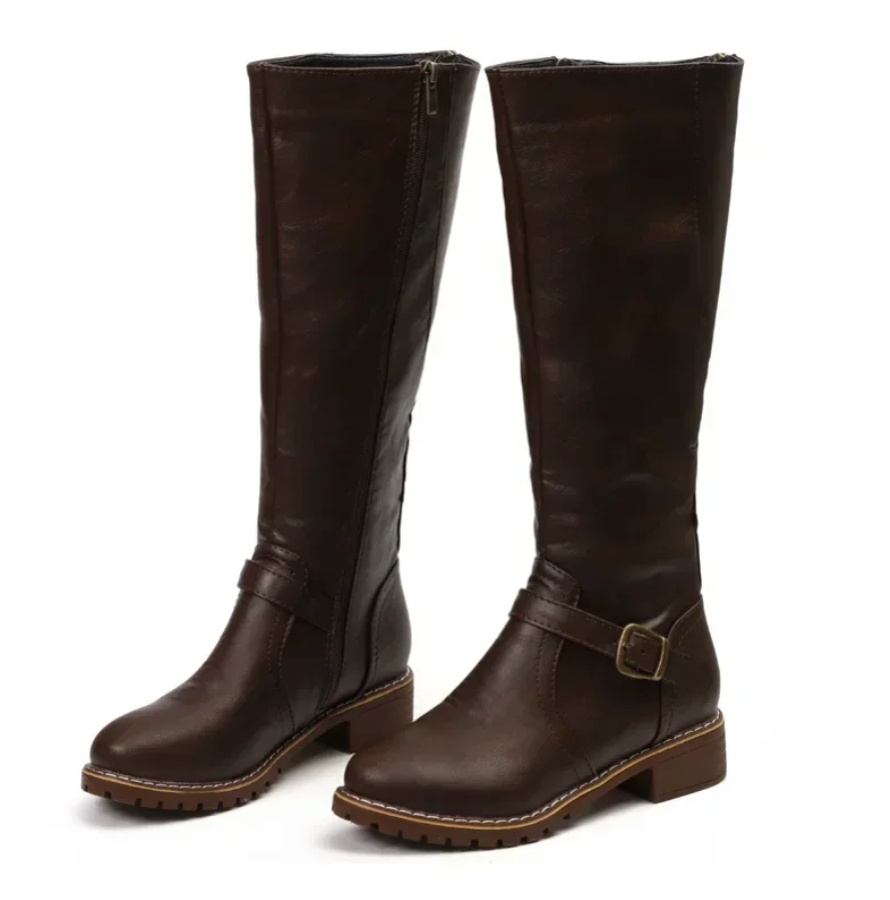 Botas Altas de Mujer | Hebilla Lateral
