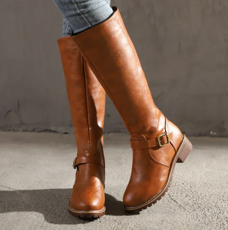 Botas Altas de Mujer | Hebilla Lateral