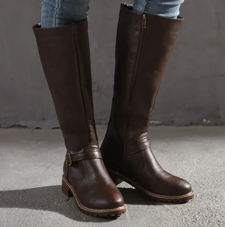 Botas Altas de Mujer | Hebilla Lateral