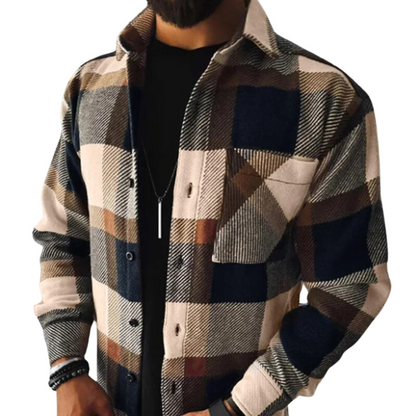 Sobrecamisa de Invierno de Hombre | A Cuadros