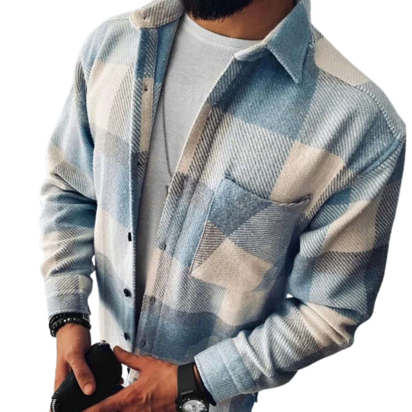 Sobrecamisa de Invierno de Hombre | A Cuadros