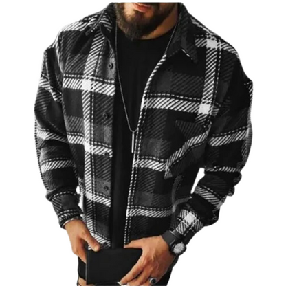 Sobrecamisa de Invierno de Hombre | A Cuadros