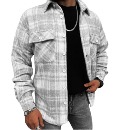 Sobrecamisa de Invierno de Hombre | A Cuadros