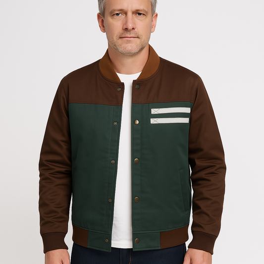 Chaqueta Bomber de Hombre | Cierre con Botones