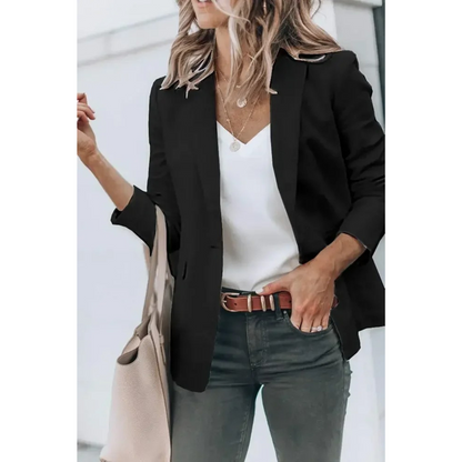Blazer Mujer Manga Abullonada | Conjunto Casual