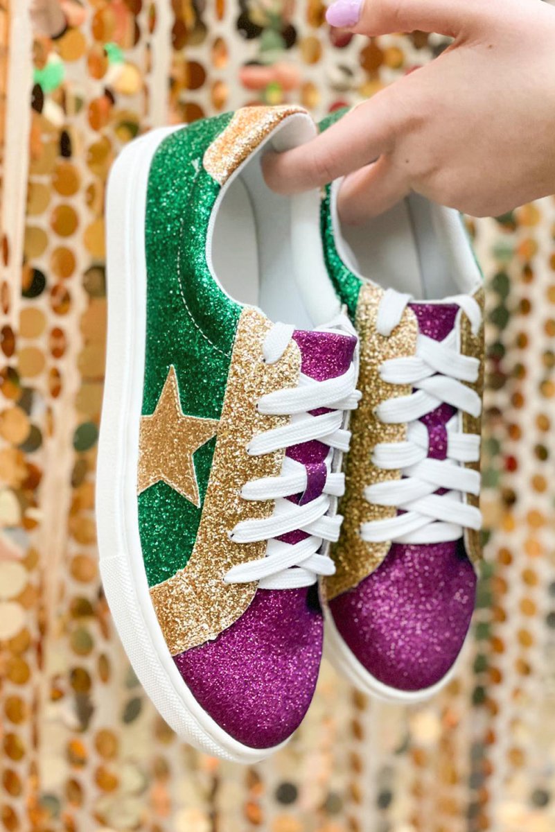 Zapatillas Planas Multicolor de Cordones Mujer Colorblock - Carmen Modas - Sneakers