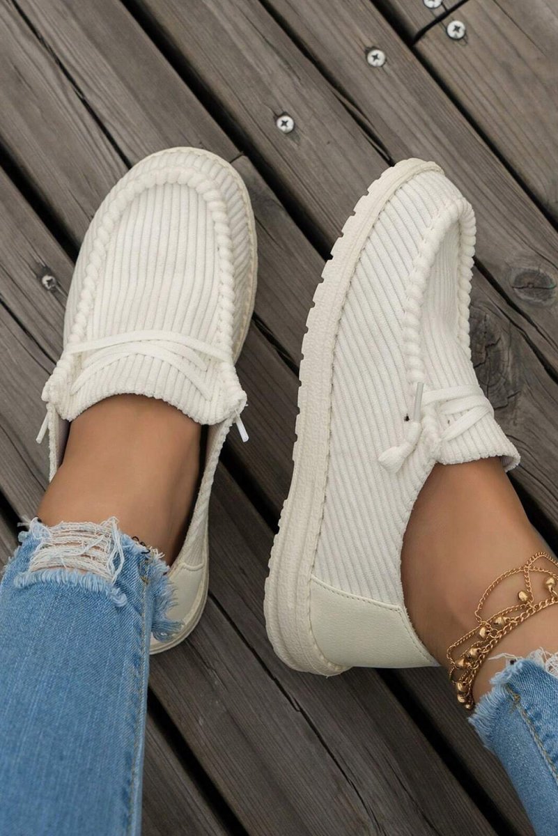 Zapatos Casuales de Cordones con Suela Antideslizante - Carmen Modas - Sneakers
