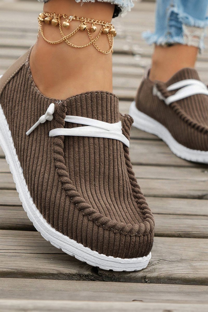 Zapatos Casuales de Cordones con Suela Antideslizante - Carmen Modas - Sneakers
