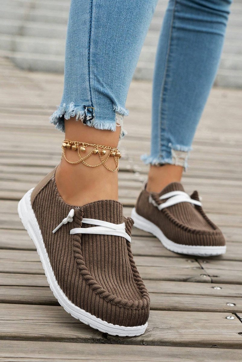 Zapatos Casuales de Cordones con Suela Antideslizante - Carmen Modas - Sneakers