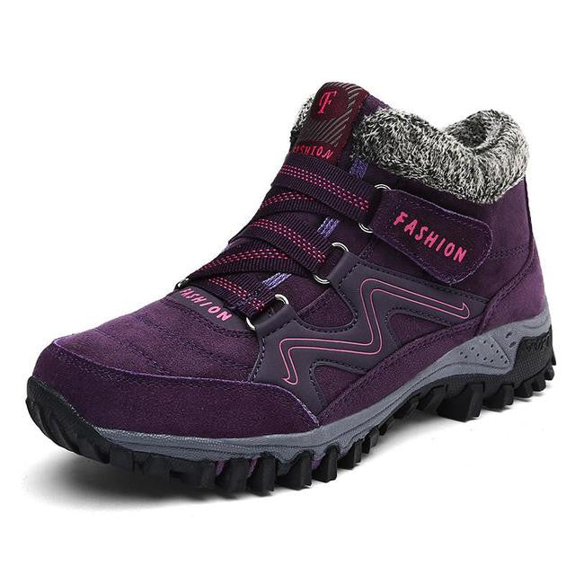 Cooper | Cozy Orthopedic Winter Shoes - Purple / 39 - AMVIM