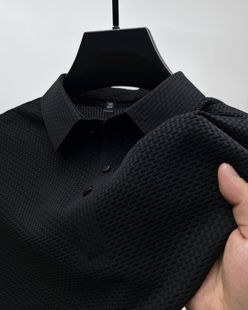 Liam | Luxury polo shirt for men - Black / M - AMVIM