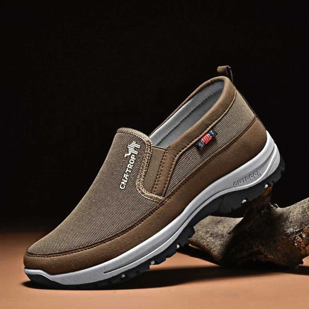 Caleb | Comfortable Refined Step - Khaki / 38 - AMVIM