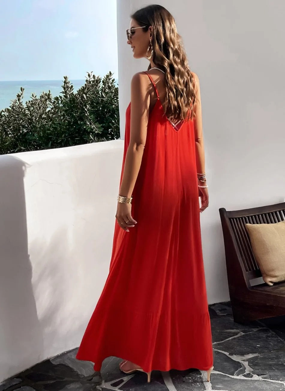 Evelyn | Elegante vestido de tirantes