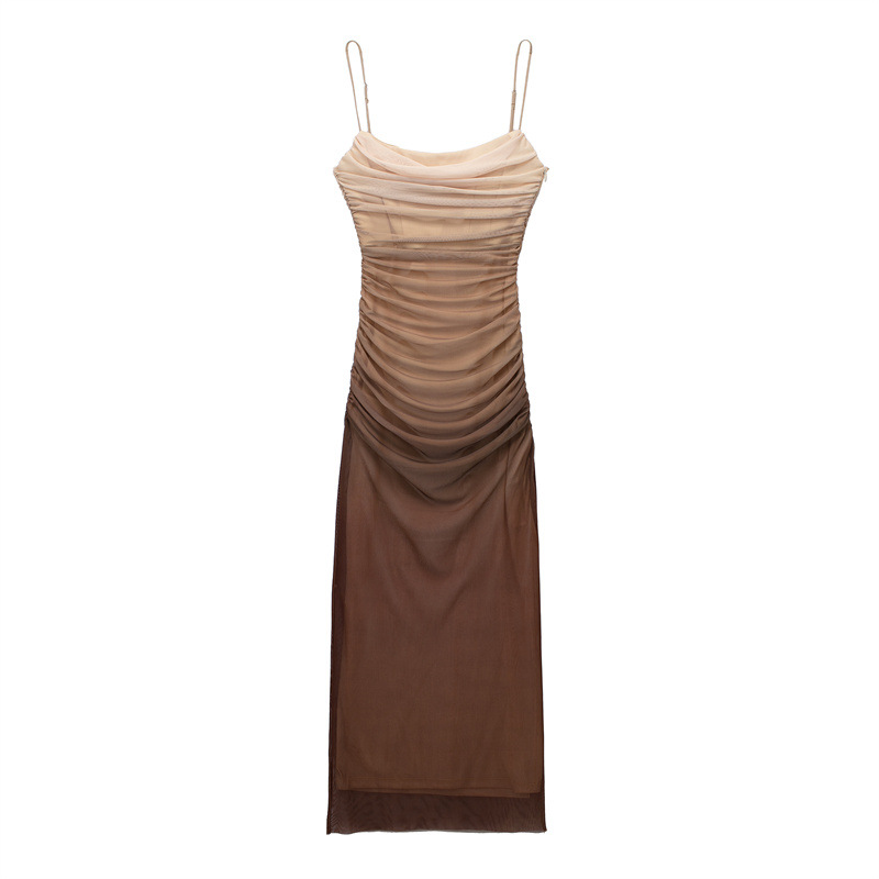 Madison | Ombre Mesh Midi Dress - AMVIM