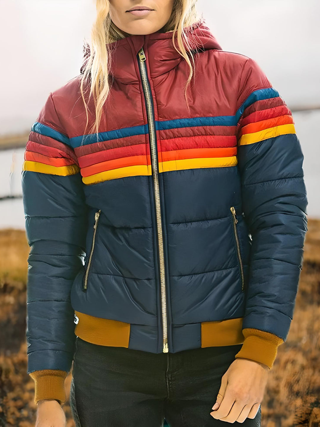 Rory | Rainbow Comfortable Hoodie