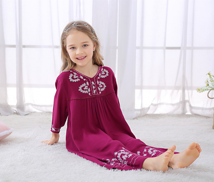 Socorro | Soft Cotton Princess Sleep Dress - AMVIM