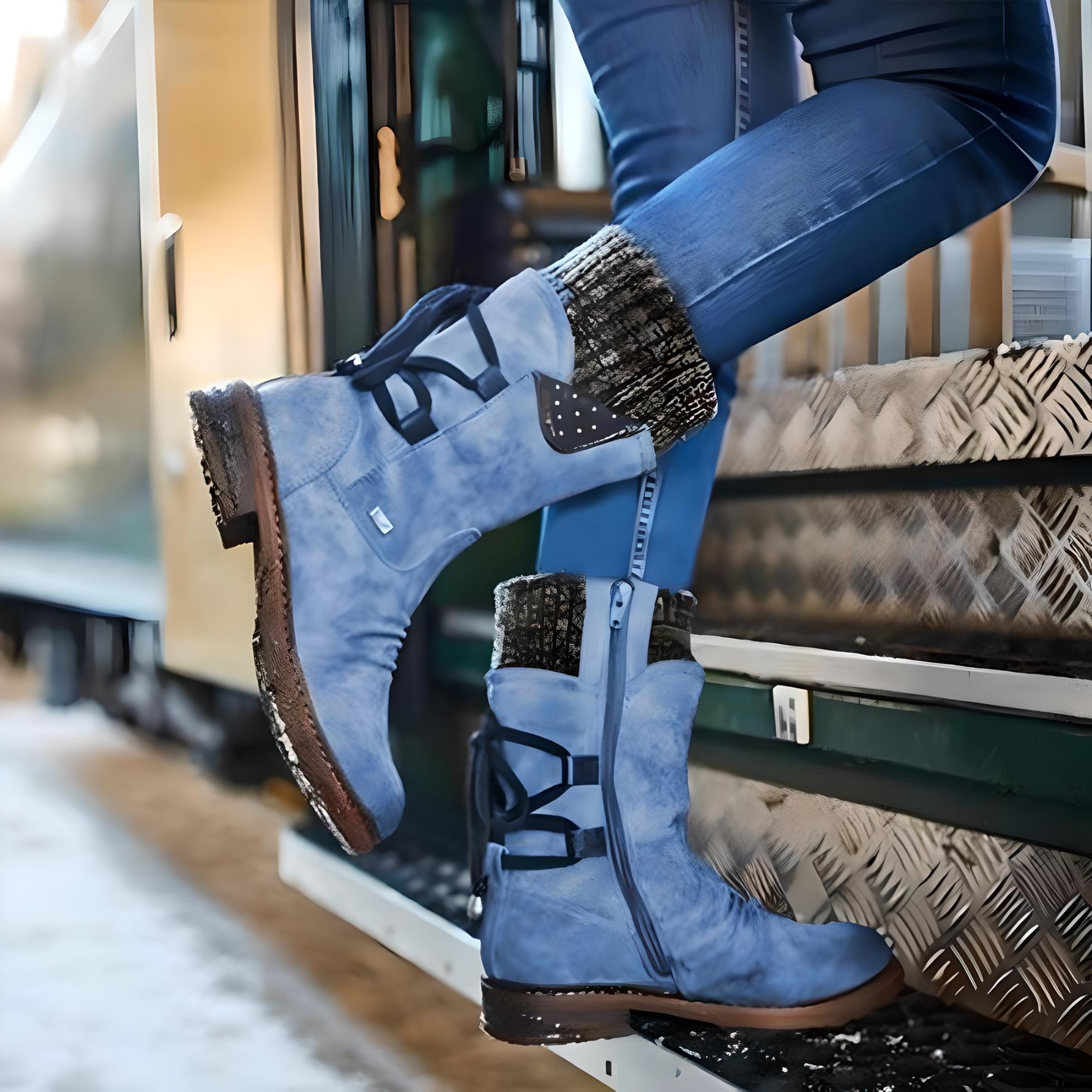 Wallace | Lace-up snow boots