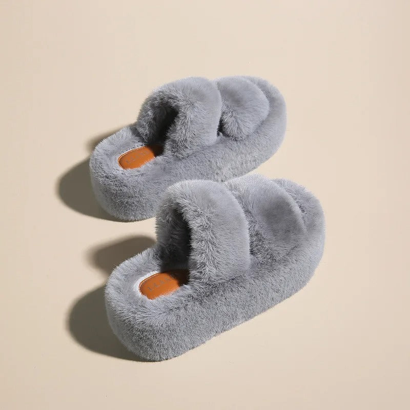 Thick and warm house slippers