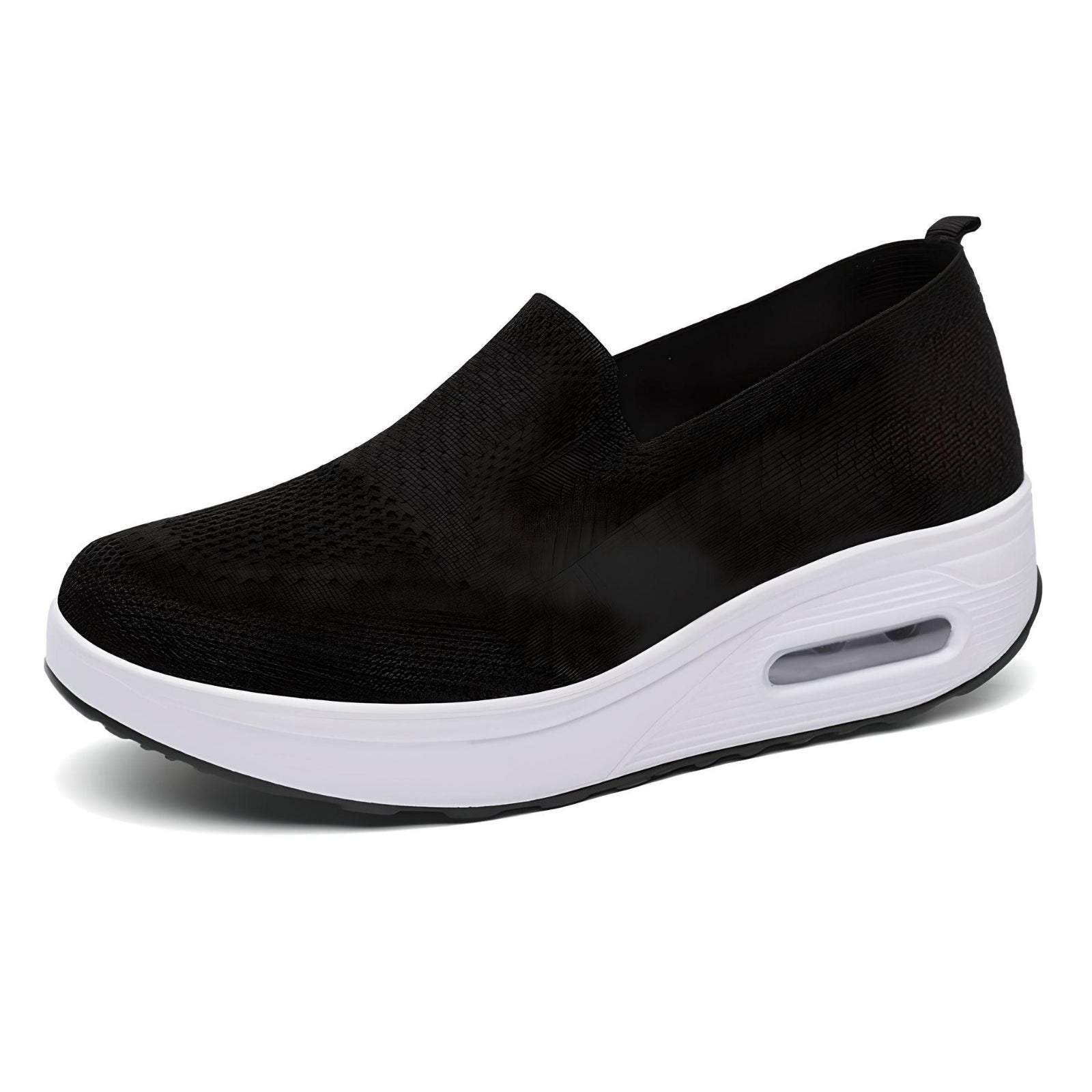 Jana | Slip-On Sneakers Air - Black / 34 - AMVIM